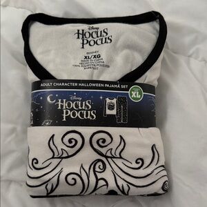 Disney Hocus Pocus Black and White Pajama Set